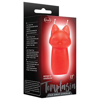 Temptasia Fox Drip Candle-Red