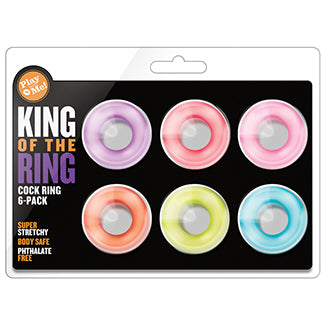 Play With Me King Rings 6pk