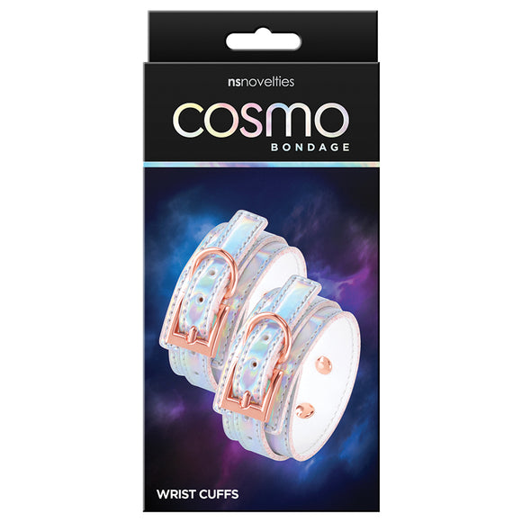 Cosmo Bondage Wrist Cuffs - Rainbow