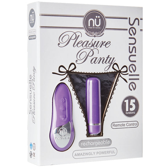 Pleasure Vibrating Panty - Purple