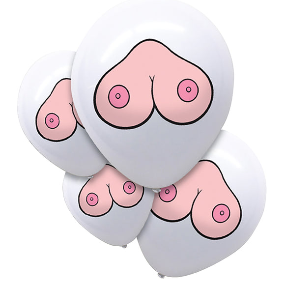 Boobie Balloons 6pcs