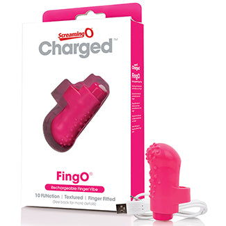 Rechargeable Finger Vibe-Pink