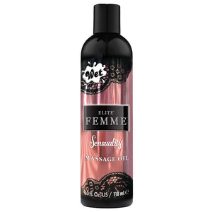 Elite Femme By Wet Massage Oil- Sensuality 4oz